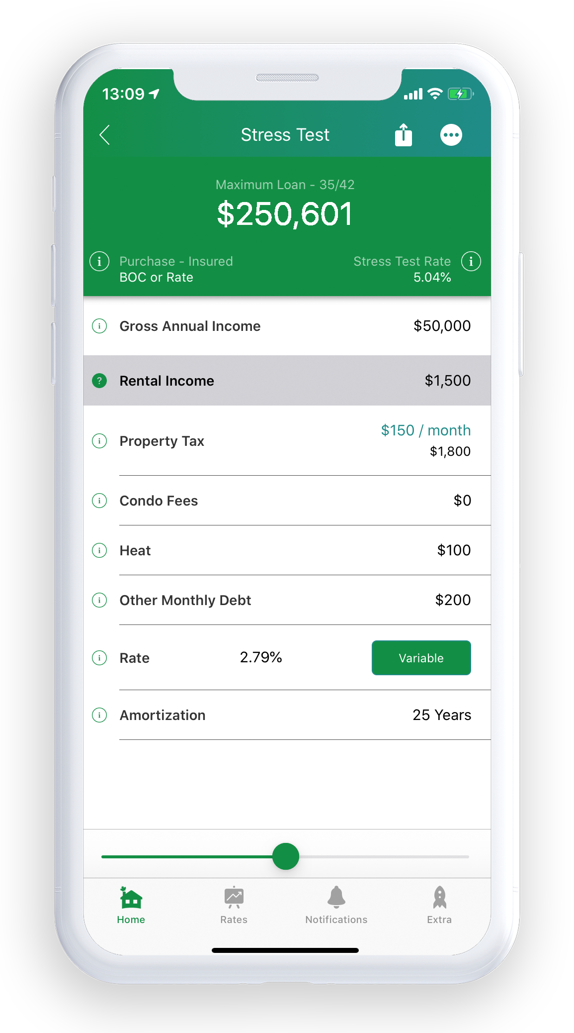 The Power of Rental Canadian Mortgage App
