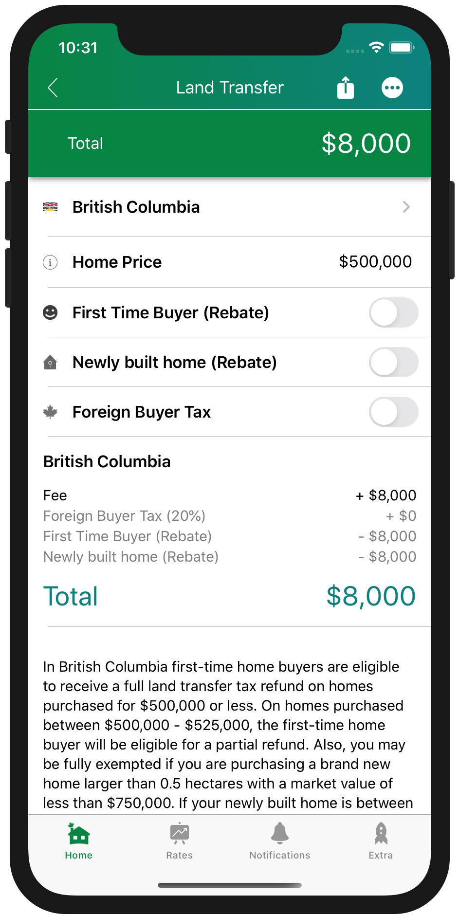 Land Transfer Tax British Columbia