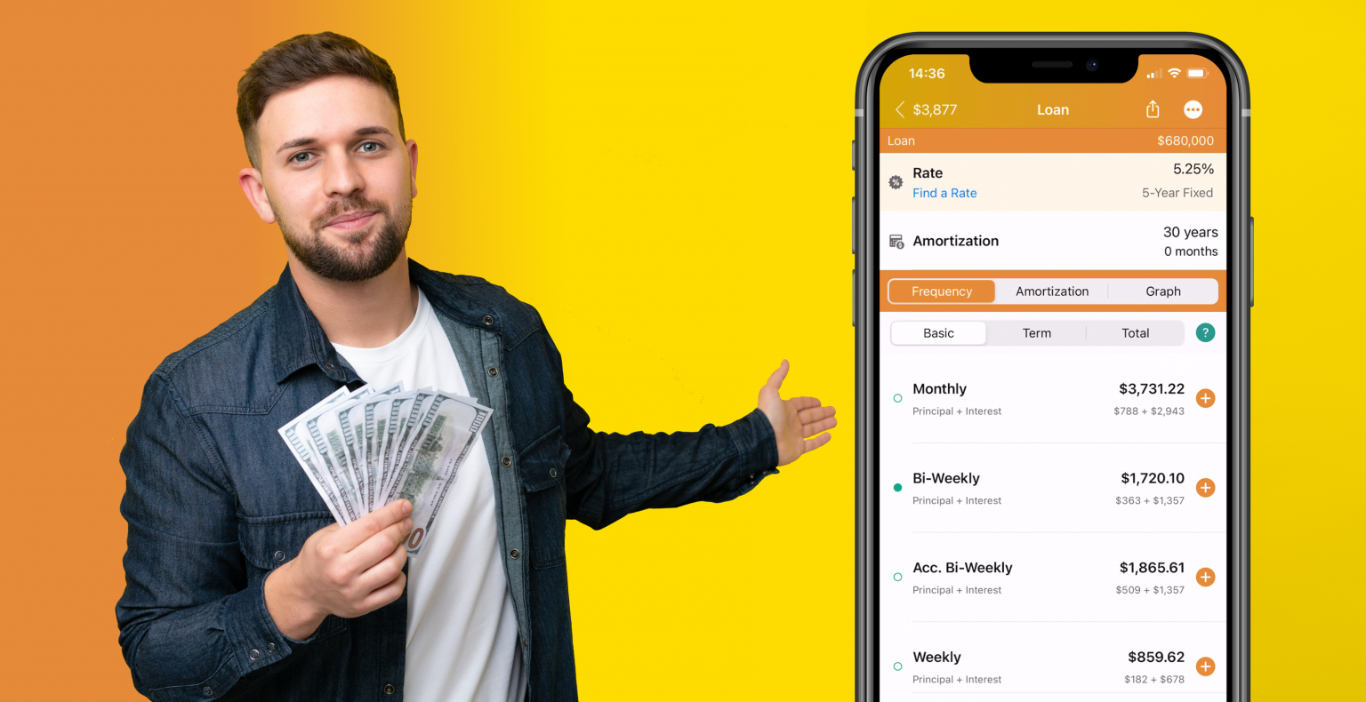 Canadian Mortgage App National Payment frequencies