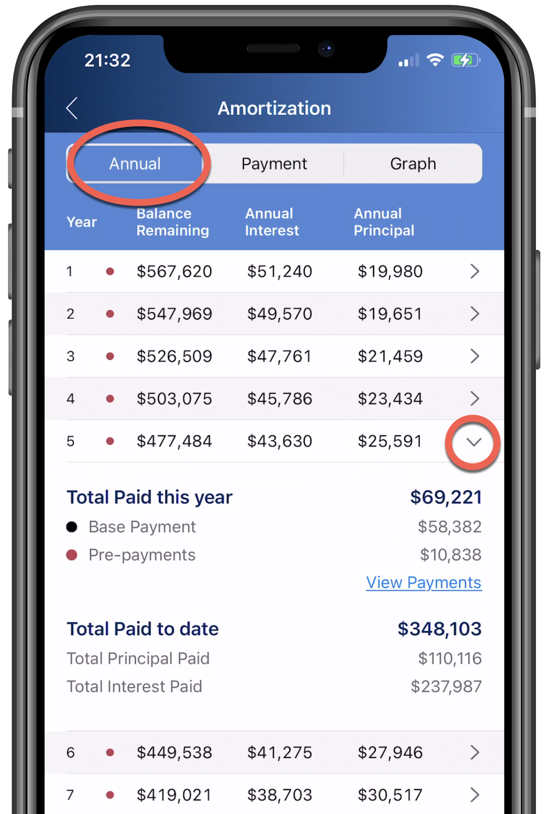 Amortization Schedule Canadian Mortgage App