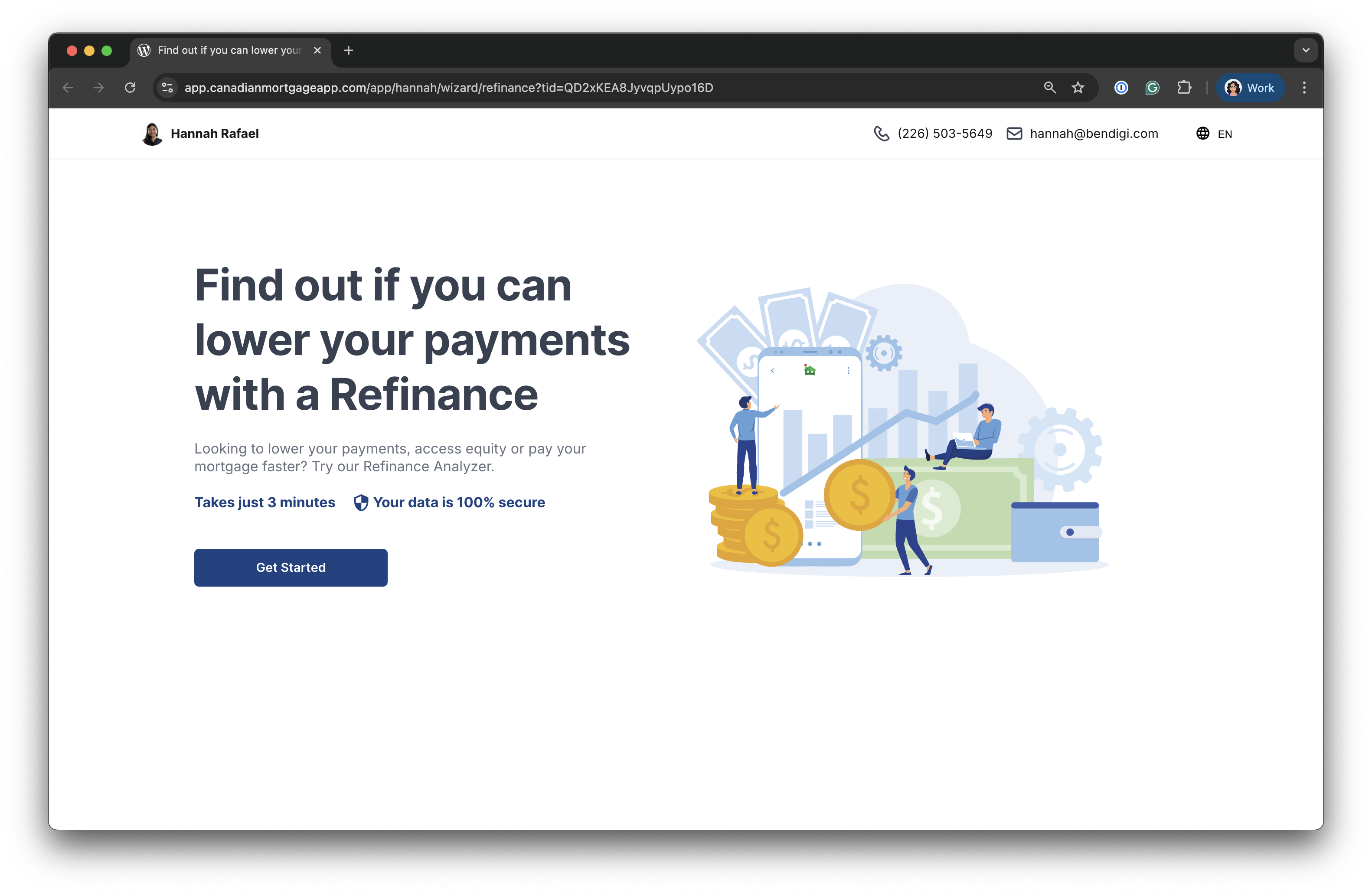 Refinance Lead Journey